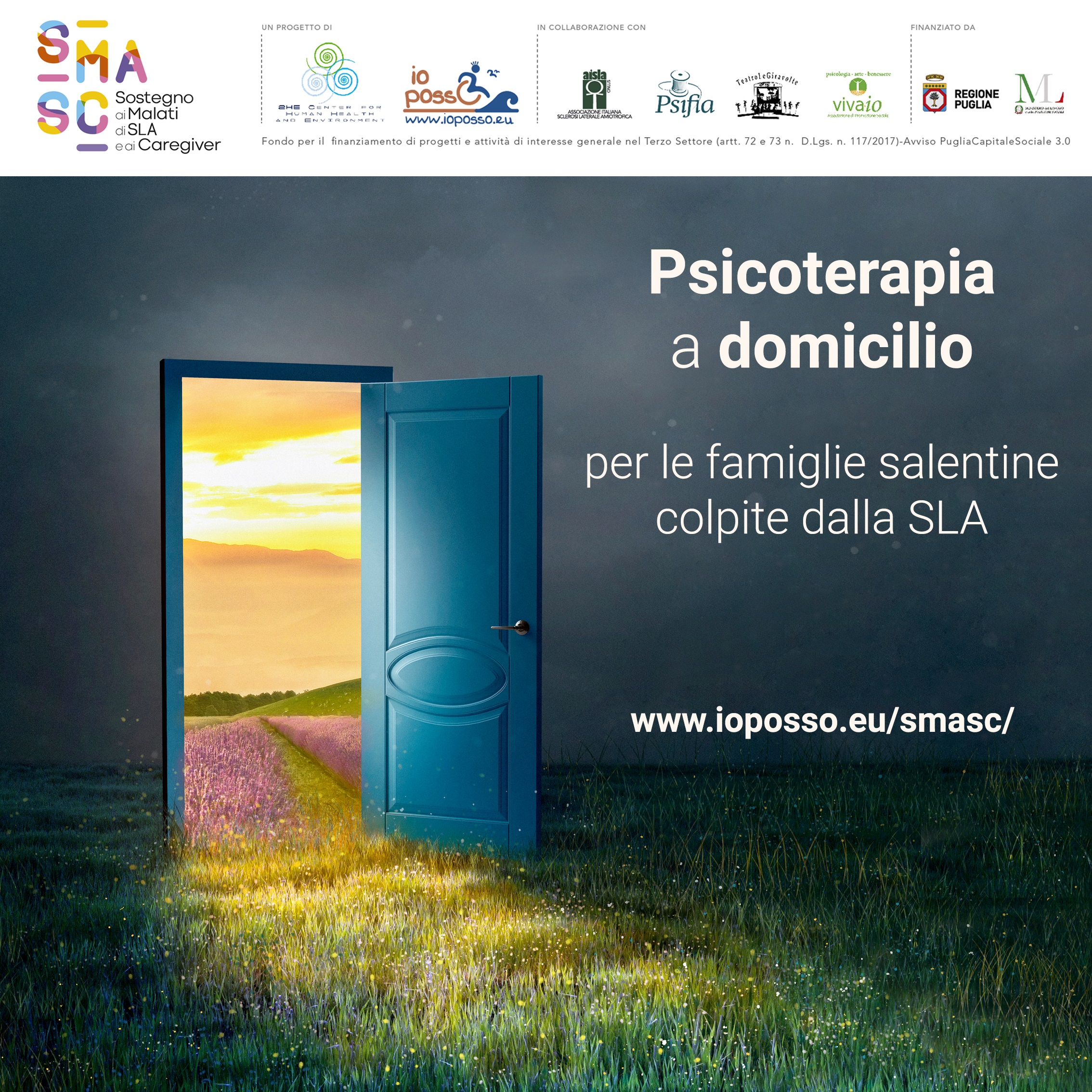 IO POSSO. Al via la terza iniziativa del progetto SMASC (“Sostegno ai