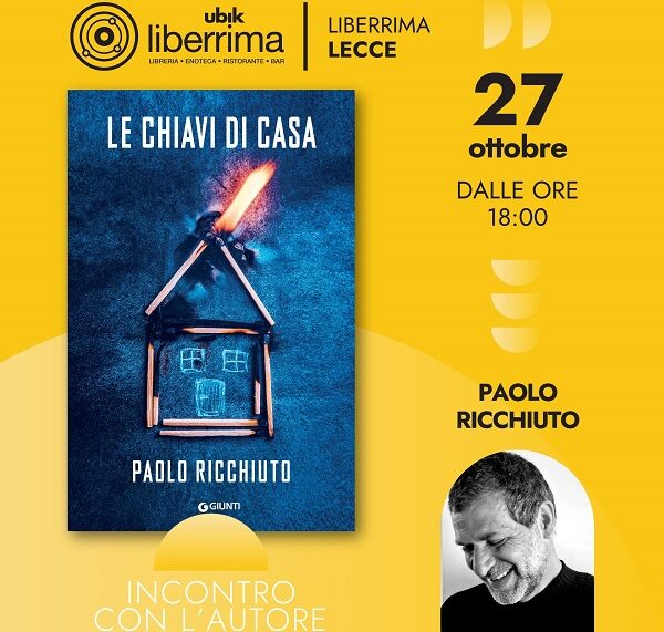 27 ottobre – Presentazione del libro “GEOGRAFIA DI UN DOLORE PERFETTO” IL  ROMANZO DI ENRICO GALIANO a Molfetta – PugliaLive – Quotidiano di  informazione regionale on line